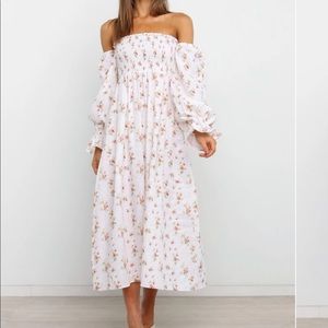 Petal & Pup long sleeve midi dress